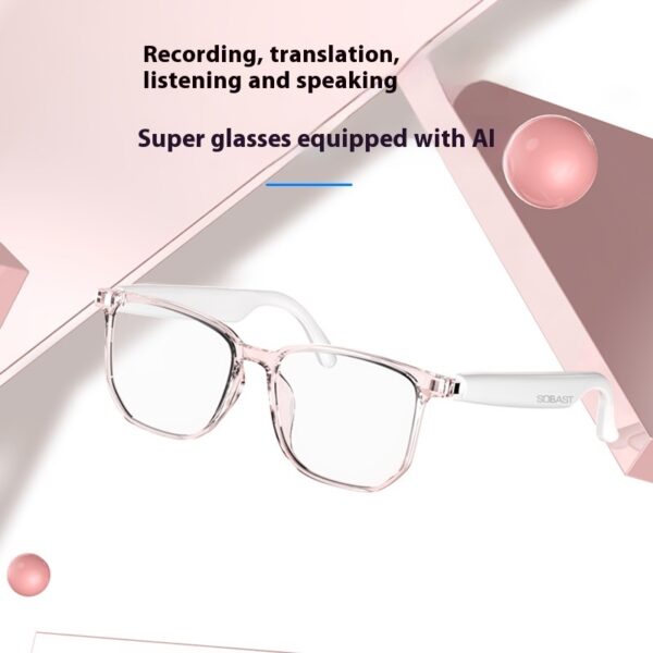 AI Smart Glasses with Bluetooth – Real-Time Translation, Voice Control & Music - Image 4
