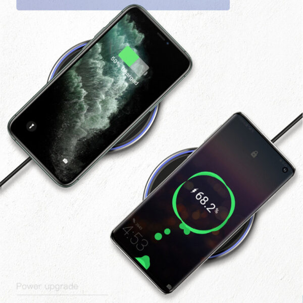Slim Wireless Charging Pad – 15W Fast Charger for iPhone & Android