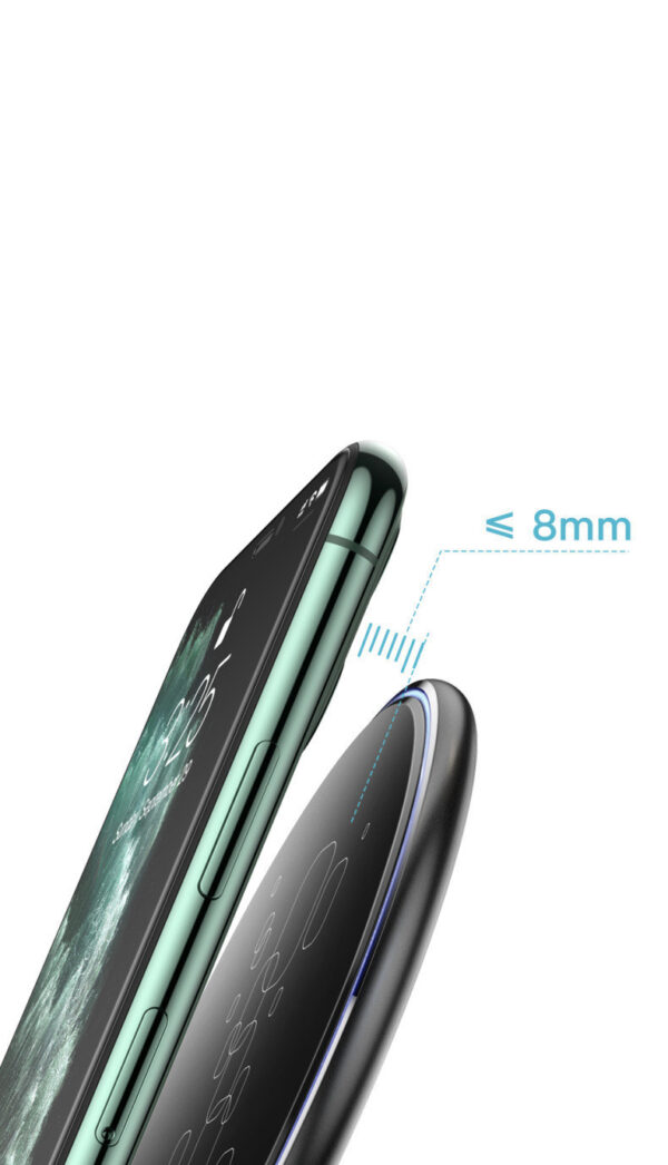Slim Wireless Charging Pad – 15W Fast Charger for iPhone & Android - Image 2