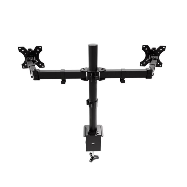 Dual Screen Desk Mount – Space-Saving Steel Stand with Cable Management - Image 7