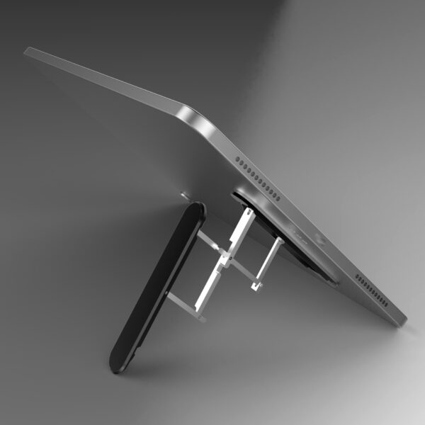 Mini Adjustable Foldable Tablet Support Stand for Playing Games Aluminum Alloy Steady Tablet Kickstand Anti-Slip Foldable - Image 2