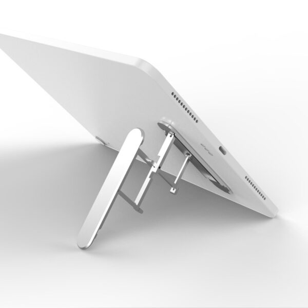 Mini Adjustable Foldable Tablet Support Stand for Playing Games Aluminum Alloy Steady Tablet Kickstand Anti-Slip Foldable