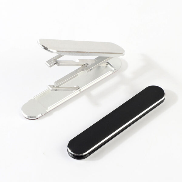 Mini Adjustable Foldable Tablet Support Stand for Playing Games Aluminum Alloy Steady Tablet Kickstand Anti-Slip Foldable - Image 7