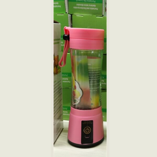 Portable USB Blender – Rechargeable Smoothie & Juice Maker, 6-Blade Mini Mixer (380ml) - Image 5