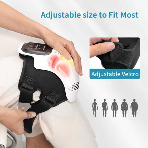 Heating Knee Massager with Infrared & Vibration - Image 4