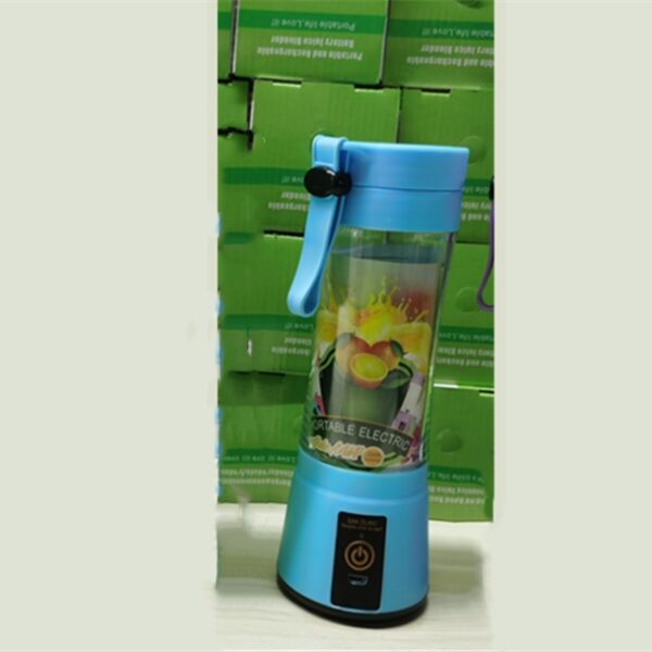 Portable USB Blender – Rechargeable Smoothie & Juice Maker, 6-Blade Mini Mixer (380ml) - Image 8