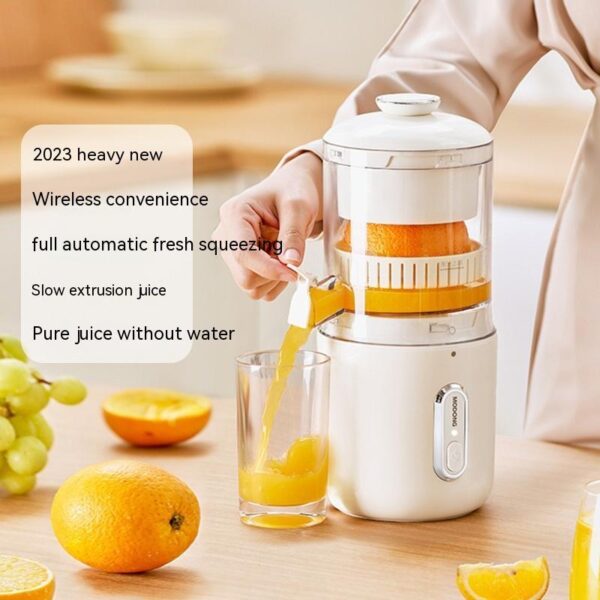Portable Wireless Electric Juicer – USB Rechargeable Citrus & Fruit Squeezer - Image 3