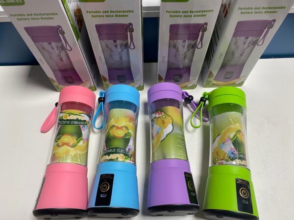 Portable USB Blender – Rechargeable Smoothie & Juice Maker, 6-Blade Mini Mixer (380ml) - Image 9