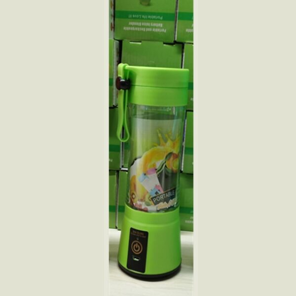 Portable USB Blender – Rechargeable Smoothie & Juice Maker, 6-Blade Mini Mixer (380ml) - Image 6