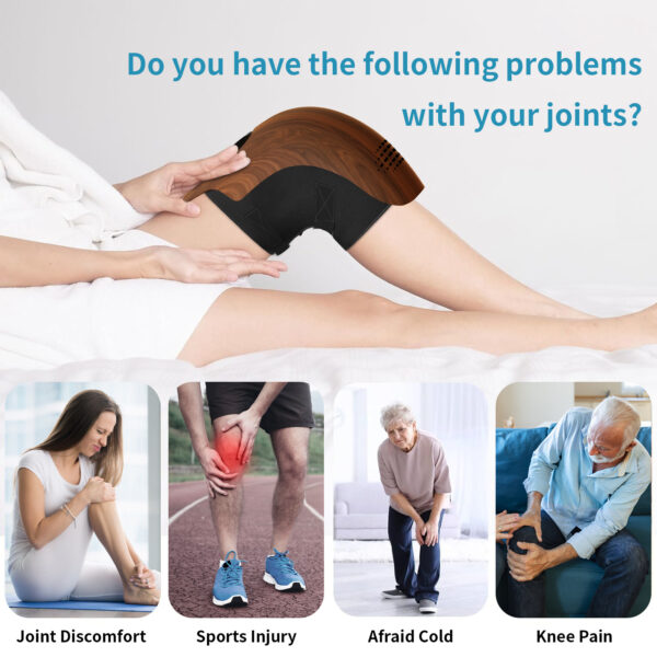 Heating Knee Massager with Infrared & Vibration - Image 8