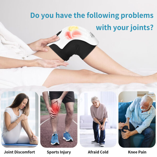 Heating Knee Massager with Infrared & Vibration - Image 6