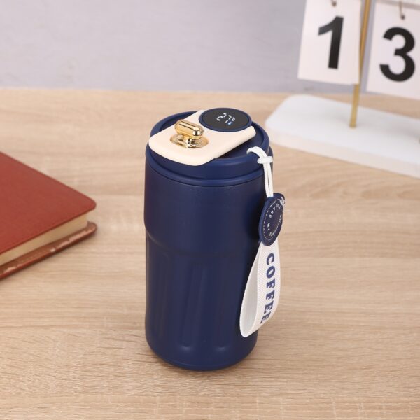 Smart Digital Thermal Bottle 450ml | Stainless Steel Coffee Mug & Water Flask - Image 4