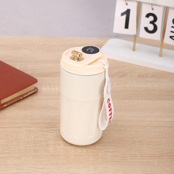 Smart Digital Thermal Bottle 450ml | Stainless Steel Coffee Mug & Water Flask - Image 2