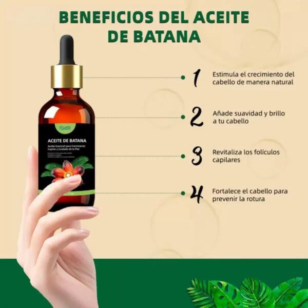 Batana Oil for Hair Growth | 100% Natural & Organic Hair Care (30ml) - Image 2